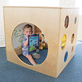 Whitney Brothers® Plus Porthole Play House Cube