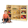 Jonti-Craft&reg; Open Storage with Beveled Front