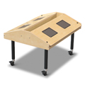 Jonti-Craft&reg; Tablet Table - Quad Mobile