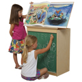 Wood Designs™ Big Book Easel - Chalkboard Front