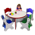 Playscapes&reg; Friends Table & Chairs Set