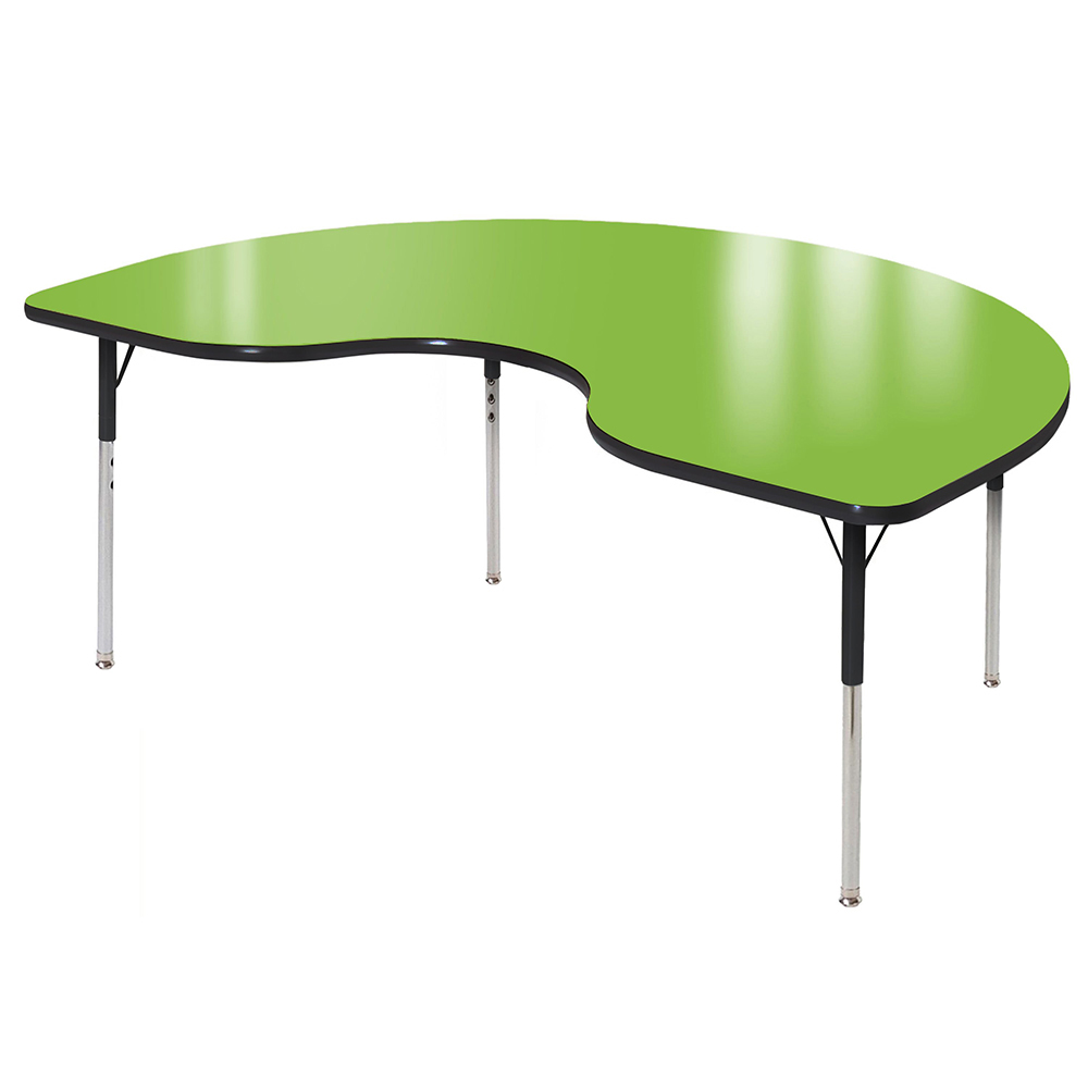 Activity Tables Allied Classic DryErase Kidney Activity Tables