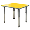 Allied&reg; Aero Dry-Erase Square Activity Table
