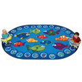 Carpets for Kids Fishing For Literacy Rugs