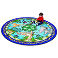 Playscapes&reg; Animal Families Rug
