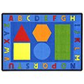 Joy Carpets Alphabet Shapes ™ Rugs