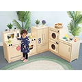 Whitney Brothers&reg; Contemporary Kitchen Ensemble - Natural