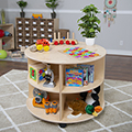 Wood Designs™ Circular Storage Units