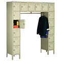 tennsco&trade; Box Locker - 78 in.H Combination Locker