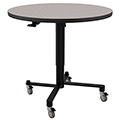 NPS&reg; Air-Lift Nesting Pneumatic Cafe Table - 36 in. Round