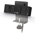 MooreCo Clamp Mount Outlet & USB Charger