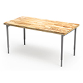 Smith System&reg; Planner&reg; Butcher Block Table