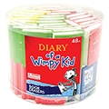 Diary of a Wimpy Kid Book Erasers - 48/Tub