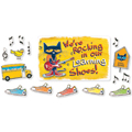 Pete the Cat&reg; We're Rocking in Our Learning Shoes Bulletin Board Set
