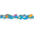 Dr. Seuss™ Oh the Places Balloons Deco Trim®