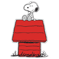 Peanuts&reg; Snoopy on Dog House Paper Cut-Outs - 36/Pkg