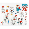 Dr. Seuss™ The Cat in the Hat™ Characters 2-Sided Deco Kit