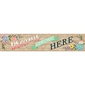 Rustic Bloom Dreams Grow Here Horizontal Banner