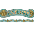 Curiosity Garden Dream Explore Create Imagine Extra Wide Deco Trim®