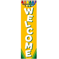 Crayola® Welcome Vertical Banner