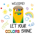 Crayola® Let Your Colors Shine Bulletin Board Set