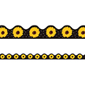 The Hive Black Floral Deco Trim&reg;