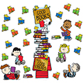 Peanuts&reg; Reading All-In-One Door Decor Kit