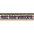 Wonderfully Wild Make Today Wonderful Horizontal Banner