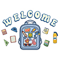 S'Cool Era Welcome Bulletin Board Set