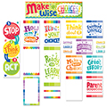 Painted Palette Behavior Clip Chart Mini Bulletin Board Set