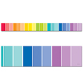 Painted Palette Rainbow Paint Chip Border