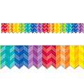 Rainbow Herringbone EZ Border