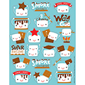 Marshmallow Scented Stickers