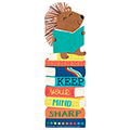 Keep Your Mind Sharp Hedge Hog Bookmarks - 36/Pkg