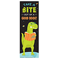 Take A Bite Out Of A Good Book Dinosaur Bookmarks - 36/Pkg