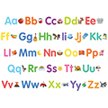 Alphabet Art Bulletin Board Set