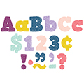 Oh Happy Day Bold Block Bulletin Board Letters Combo Pack - 4 in.H