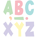Pastel Pop Fun Font Bulletin Board Letters - 7 in.H