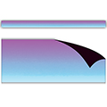 Magnetic Border - Purple and Blue Color Wash