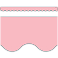 Pastel Pink Scalloped Border Trim