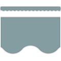 Stone Blue Scalloped Border Trim