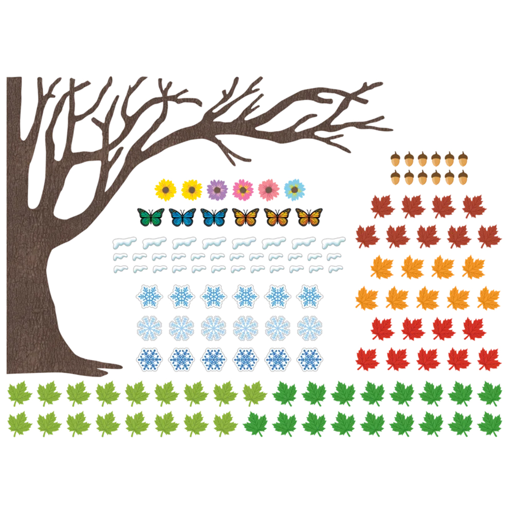 Bulletin Board Decor - Tree for All Seasons Bulletin Board