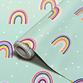 Peel and Stick Decorative Paper - Oh Happy Day Rainbows