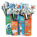 Dr. Seuss&trade; Pencil w/Giant Eraser Assortment - 36/Pkg