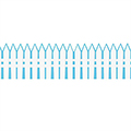 A Teachable Town Picket Fence Deco Trim® Extra Wide