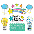 Star Bright Positive Thinking Mini Bulletin Board