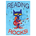 Pete the Cat Reading Rocks Poster