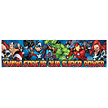 Marvel&trade; Knowledge Is Our Super Power Horizontal Banner