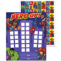Marvel™ Super Hero Adventure Mini Rewards Charts w/ Stickers - 36/Pkg