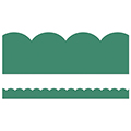 Jade Green Scalloped Bulletin Board Borders